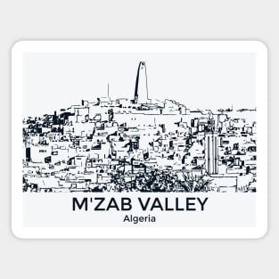 M'Zab Valley - Algeria Magnet